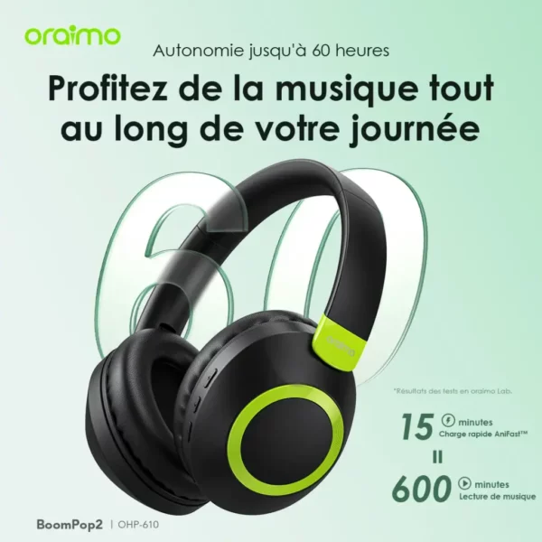 Casque oraimo BoomPop 2 – Image 5