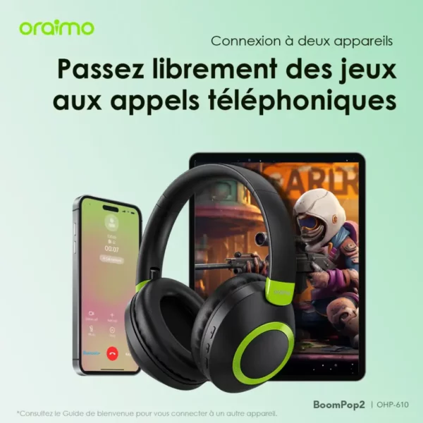 Casque oraimo BoomPop 2 – Image 3