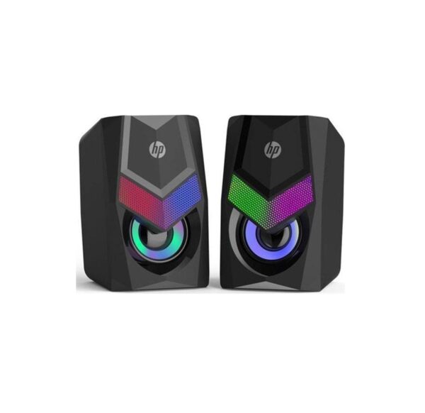 HP DHE-6000 Enceintes d'ordinateur 2.0 2 x 3 W Gaming RGB