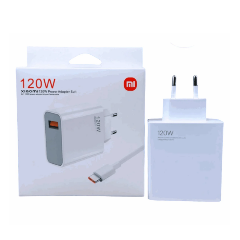 Chargeur Xiaomi 120W Chargeur rapide 120W